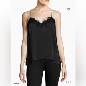 Cami NYC Black Silk Camisole